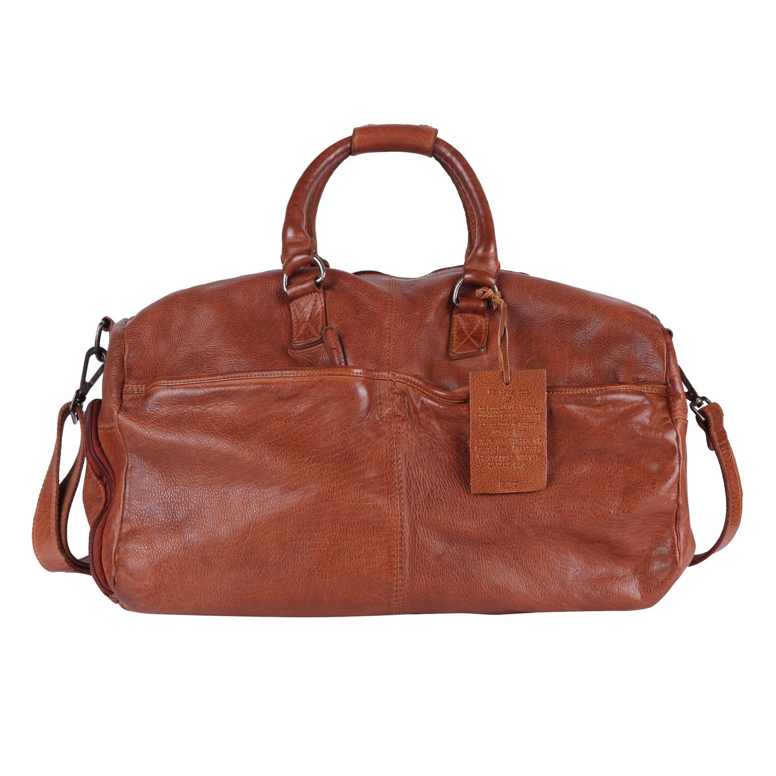 Charleston Leather Duffel Bag