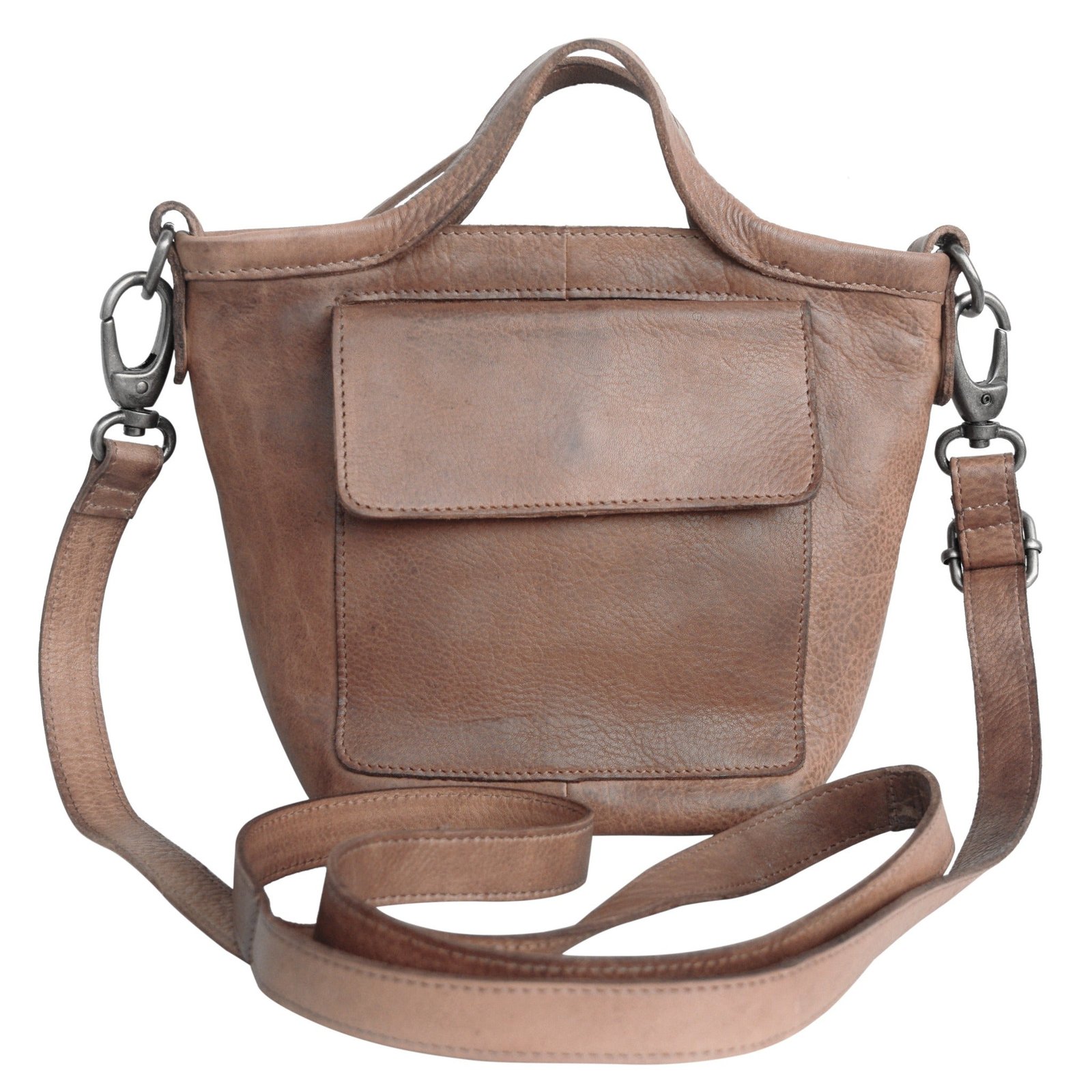 Mick Leather Crossbody Bag