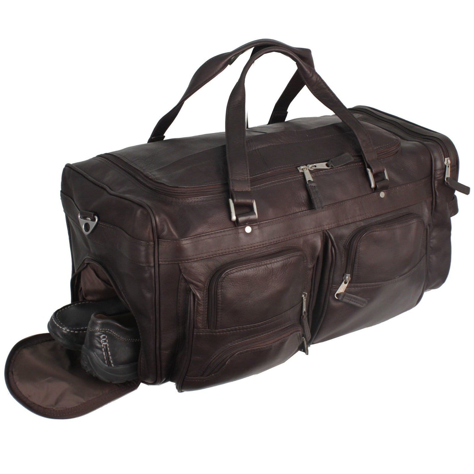 Deluxe Leather Travel Bag