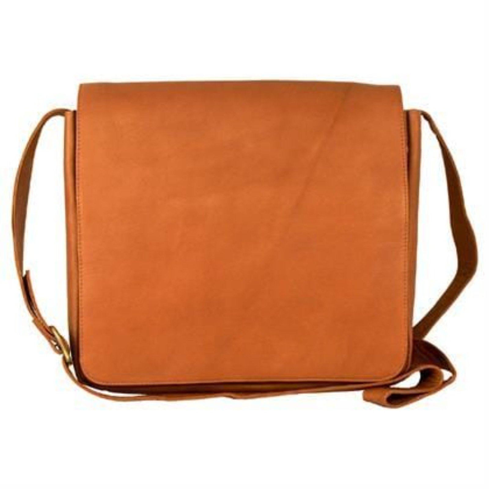 Yosemite Leather Laptop Messenger Bag- Md