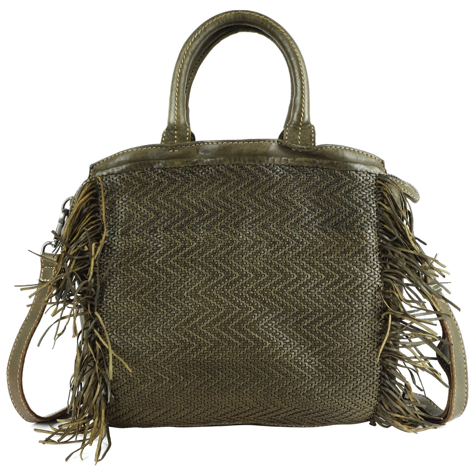 Grit Leather Crossbody Bag