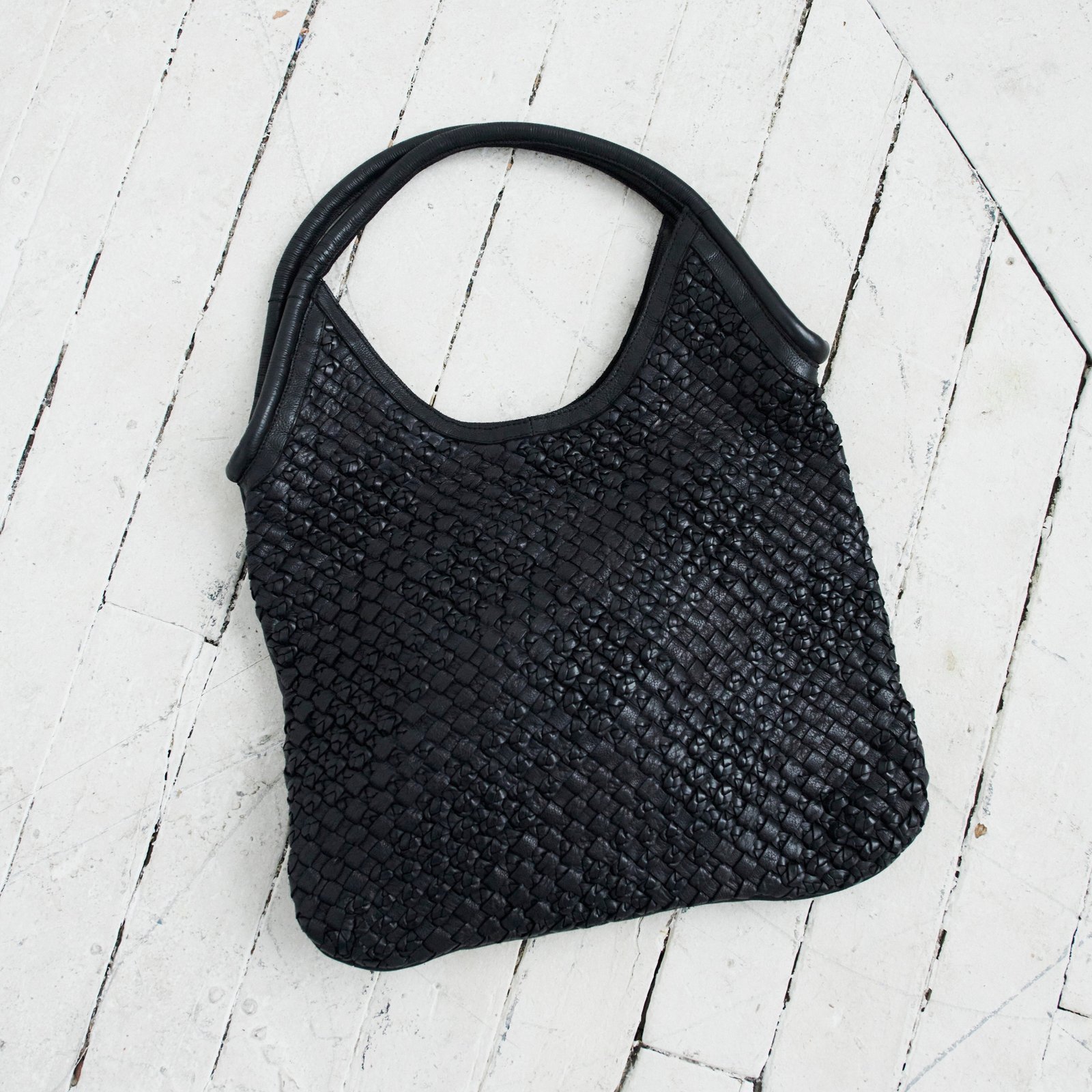 Baez Leather Tote Bag