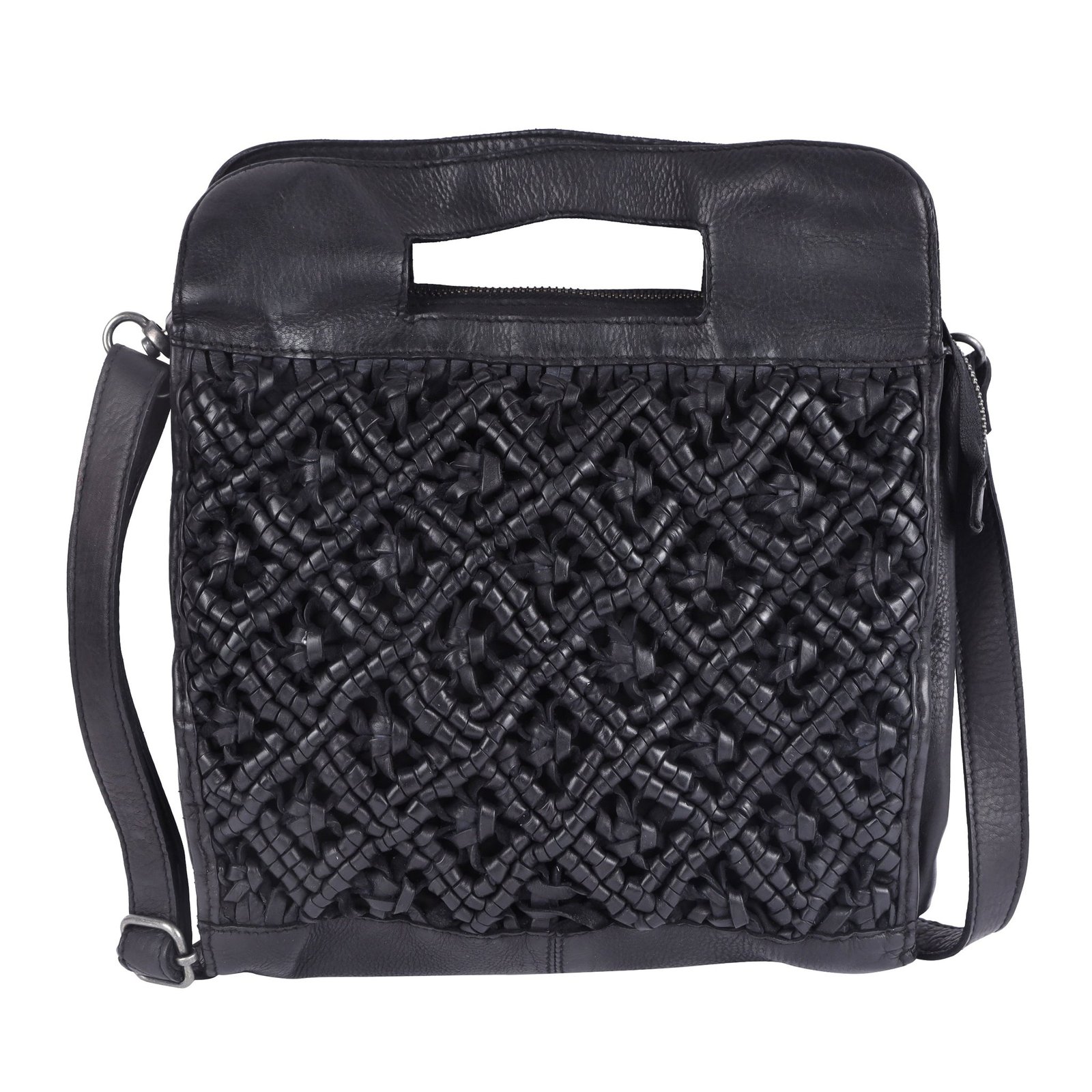 Deja Leather Crossbody Bag