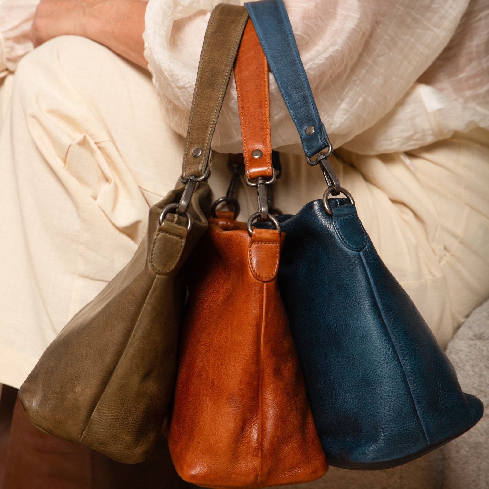 Ivy Leather Crossbody Bag
